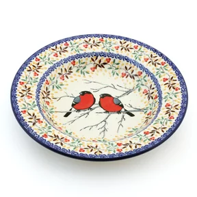 Talerz głęboki 014<br>Ceramika Artystyczna Bolesławiec